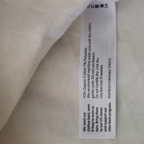 Eileen Fisher boat neck quilted top - Picture 5 of 6